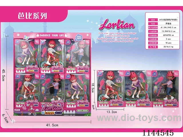 6inch doll set