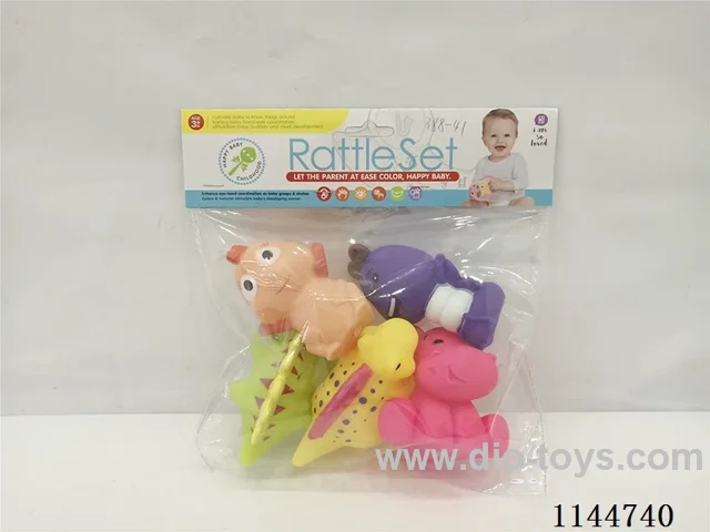 Soft plastic dinosaurs 5pcs