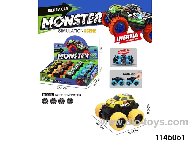 Dual Inertia Off-Road Spinning Vehicle