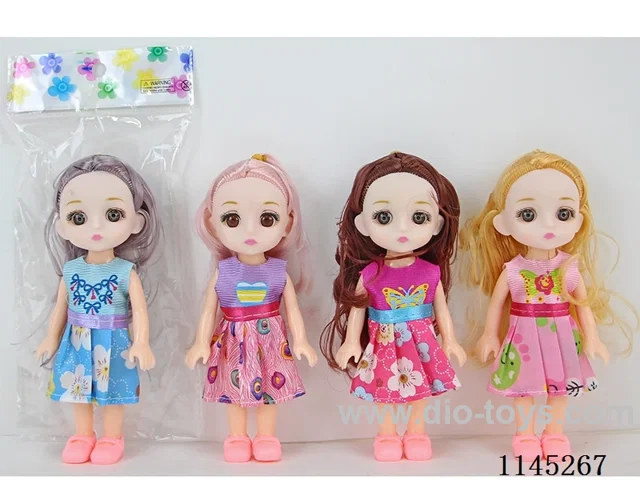 6’ 16cm 5 jointed 3D dolls mixed bag