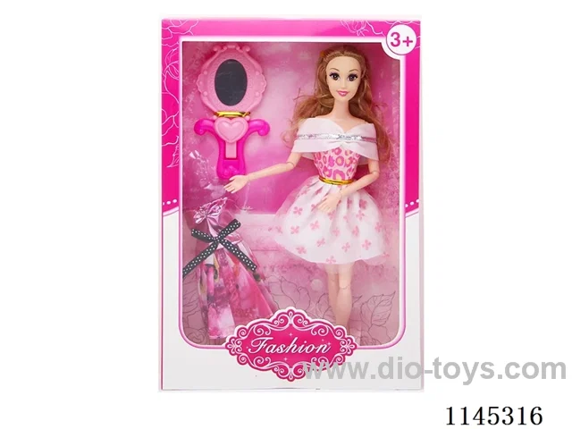 11.5’ 11 jointed solid Barbie dress up