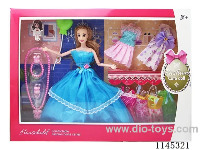 11.5’ 9 jointed solid Barbie dresser