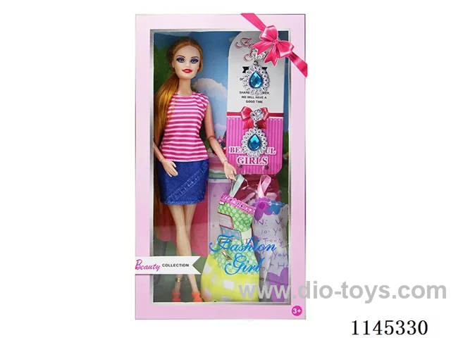 11.5’ Bigfoot 9 jointed solid Barbie dress up