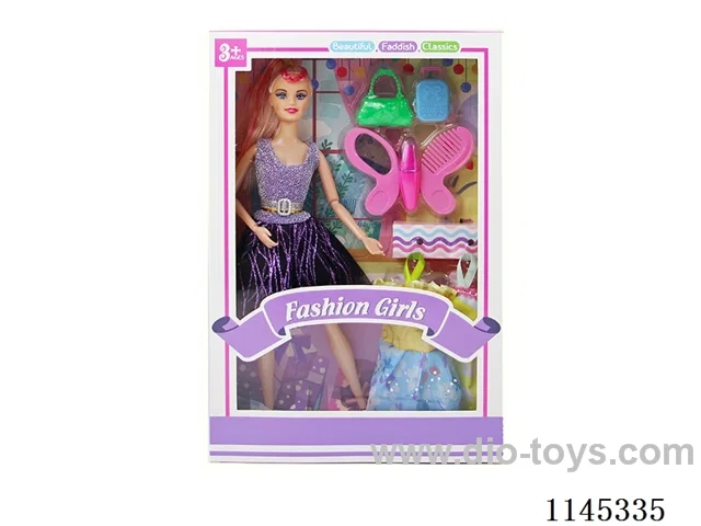 11.5’ Solid 9 Jointed Barbie with Big Feet