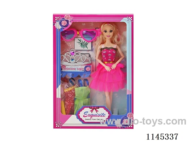11’ 11 jointed solid Barbie