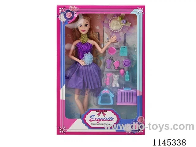 11’ 11 jointed solid Barbie