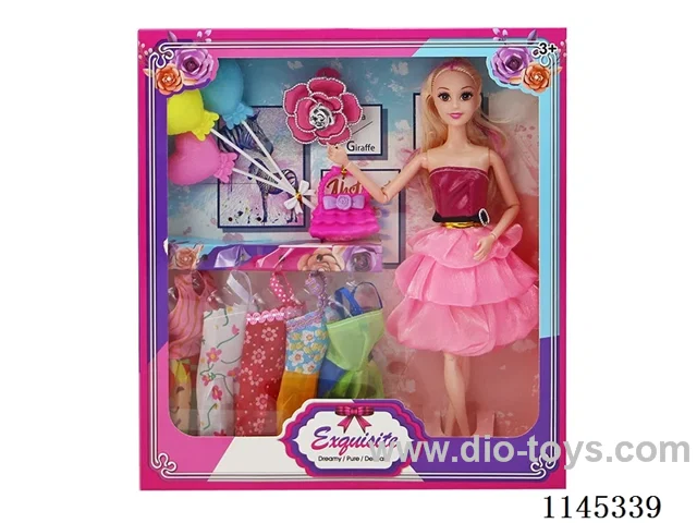 11’ 11 jointed solid Barbie