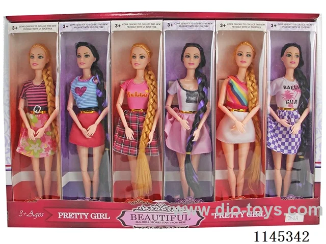 11.5’ 30cm 11 Jointed Solid Barbie (Pack of 12)