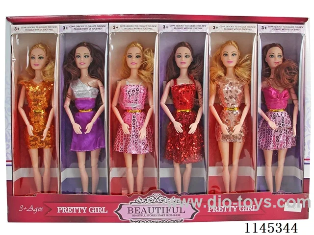 11.5’ 30cm 11 Jointed Solid Barbie (Pack of 12)