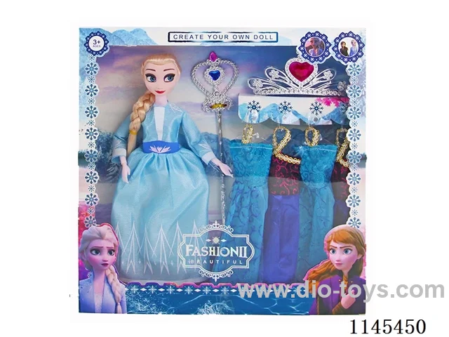 11.5 inch 9 jointed doll single dress up gift box