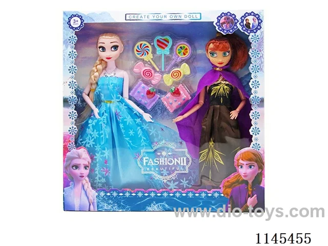 9 Jointed Solid 11.5’ Doll Gift Set