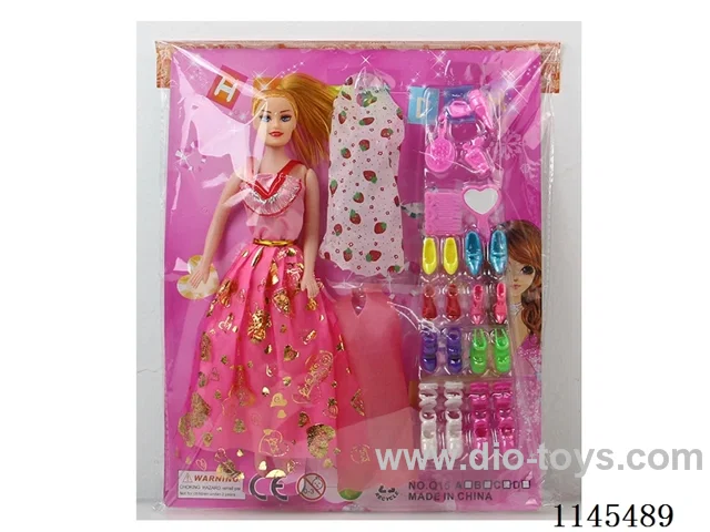 Empty body Barbie with plate shoes