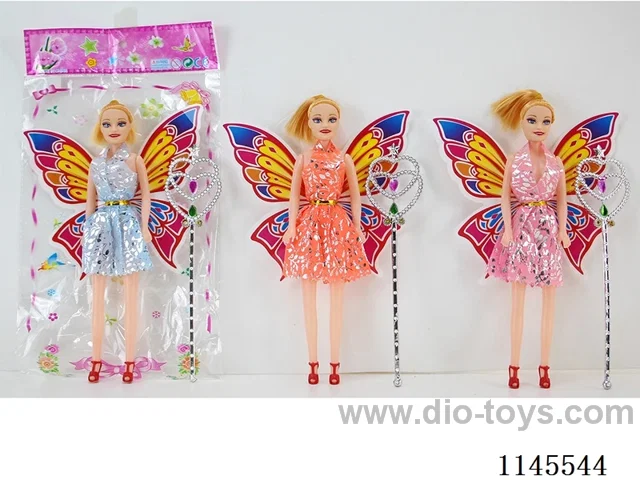 11.5 inch 30cm 5 joints empty body colourful print eye Barbie various mixes