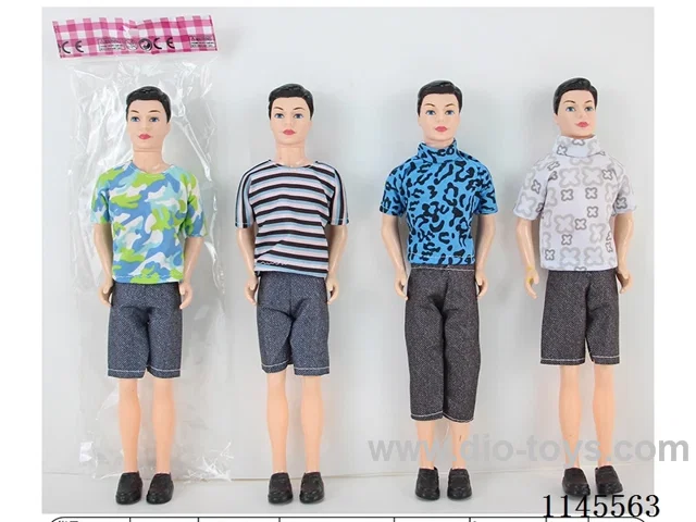 11.5’ 30cm 3 jointed solid coloured eyeballs boy barbie mix