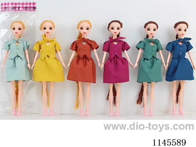 11.5’ 30cm 13 joints 3D Solid Eyes Barbie Assortment