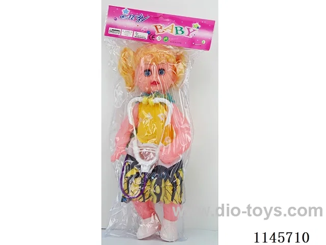 18 inch 32cm tall empty body lace doll plus stethoscope