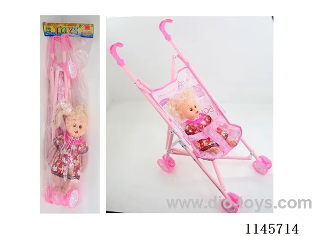 12 inch doll with long pole trolley