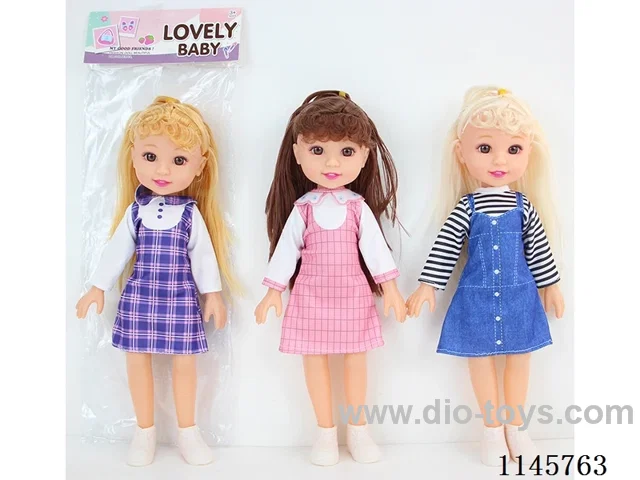 14 inch 33 cm 5 joints empty body doll + IC (AG13 * 2) three mixed