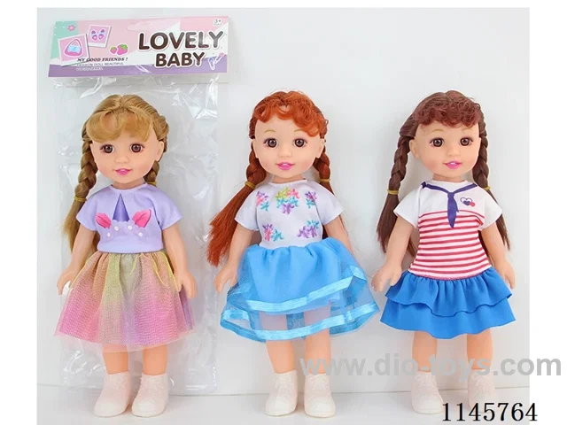 10 inch 25 cm 5 joints empty body doll + IC (AG13 * 2) three mixed