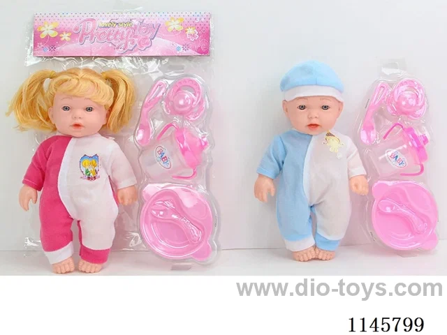 10 inch 24 cm 5 joints empty male and female dolls + plastic accessories + IC (AG13 * 2) two mixed packages