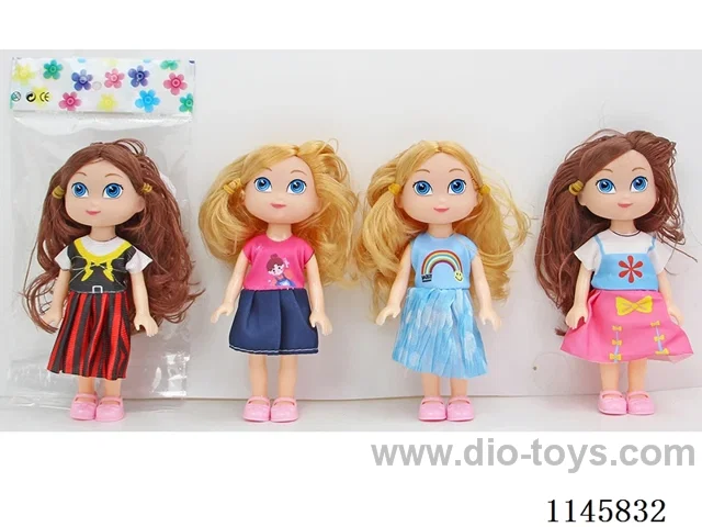 6’ 15cm 5 jointed solid doll mixed bag
