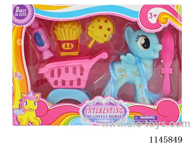 Large Pony Paulie + Shopping Cart + Fries + Candy + Snow Strips + Accessories