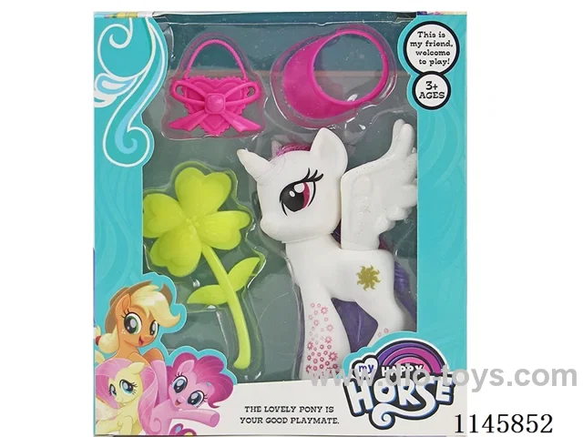 Large Pony Paulie + Bag + Flower + Hat