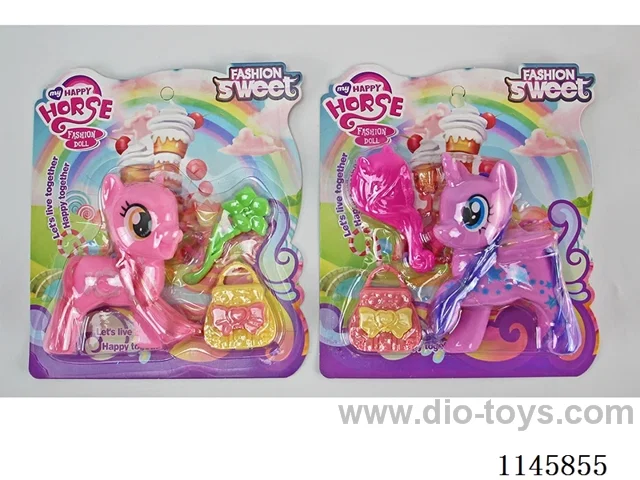 Pony Pauli + accessories + bag two mixes