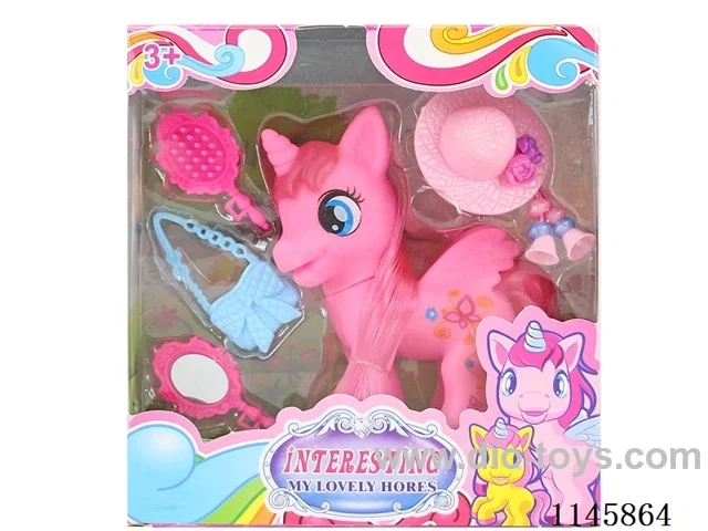 Large Pony Bolly + Bag + Hat + Comb + Mirror