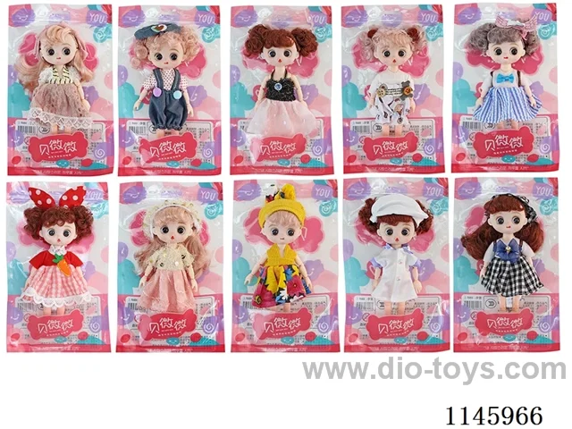 6’ 16cm 21 jointed solid dolls mix & match