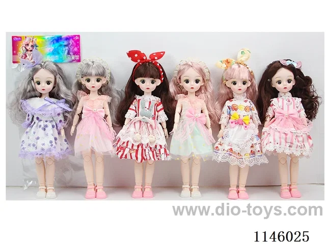 12’ 30cm 21 jointed solid doll mixed bag
