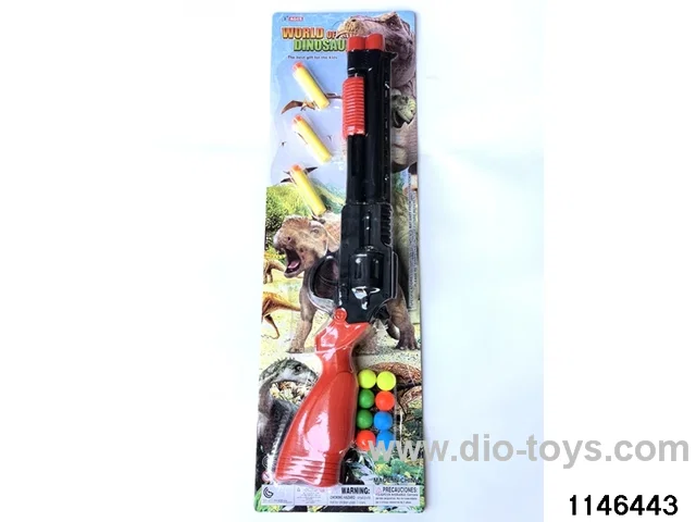 Softball table tennis gun