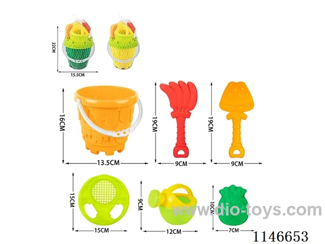 Beach Bucket Set 6pcs