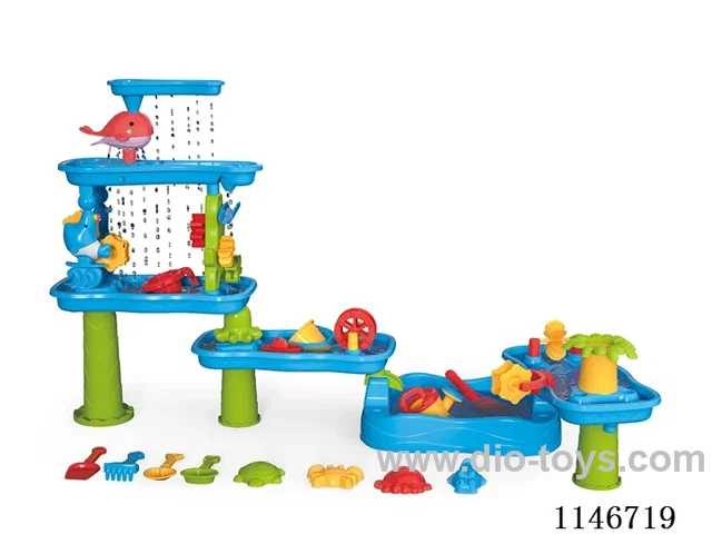 Beach toy table