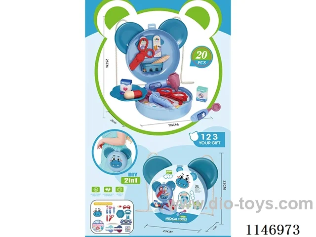 Cartoon medical tools shoulder bag