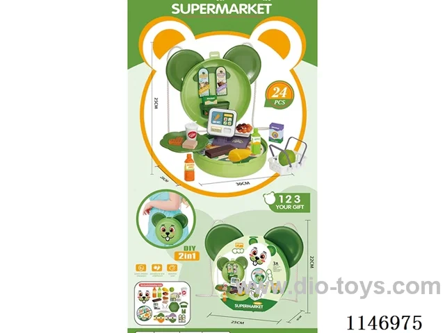 Cartoon supermarket shoulder bag