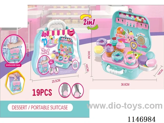 2-in-1 Ice-cream Tote Travelling Backpack