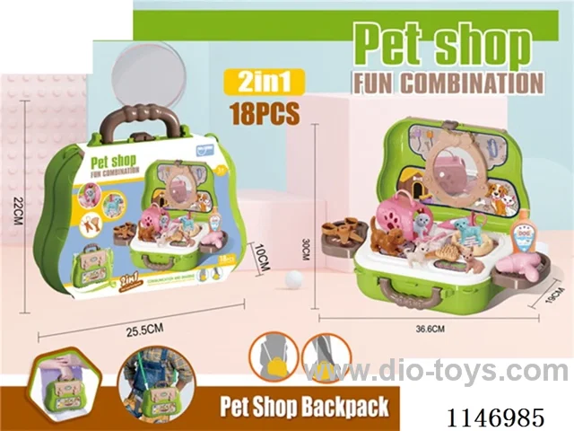 2-in-1 Pet Tote Travelling Backpack