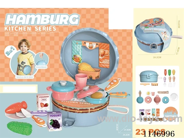 Round Burger Cutlery Tote