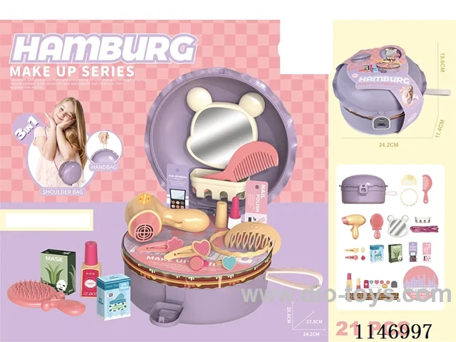 Round Burger Jewellery Tote