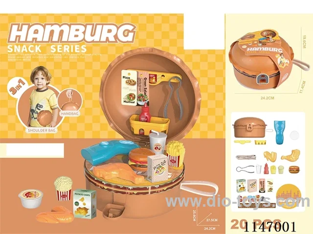 Round Burger McDonald's Tote Bag