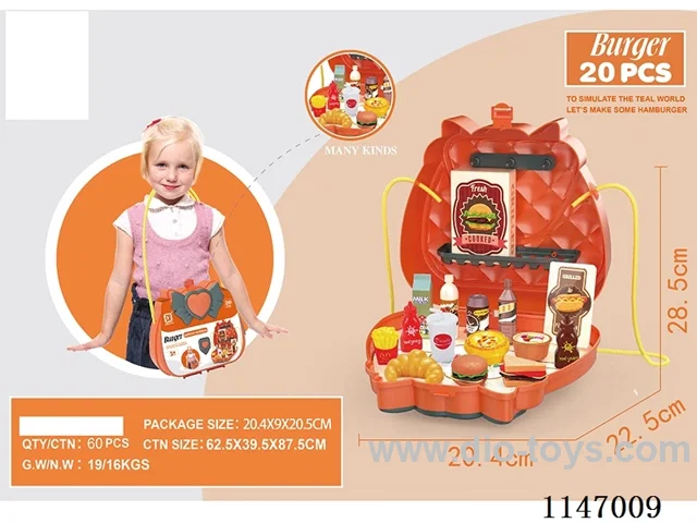 Crossbody Burger Bag