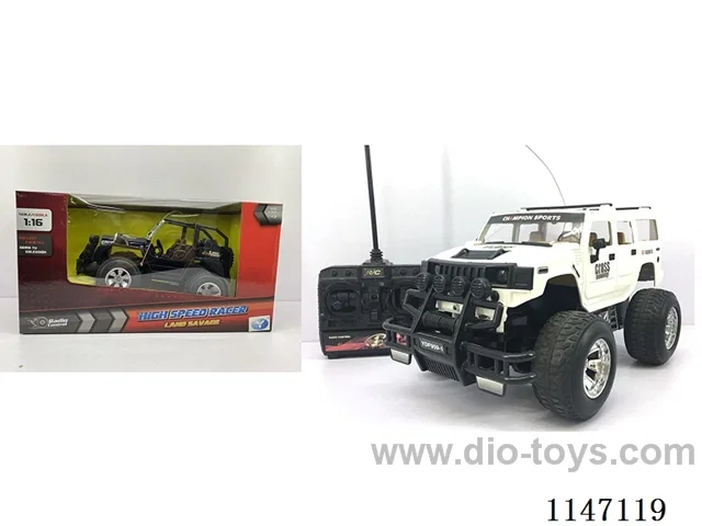 1:16 4ch rc car not included battery