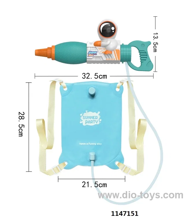 Water cannon in opp bag