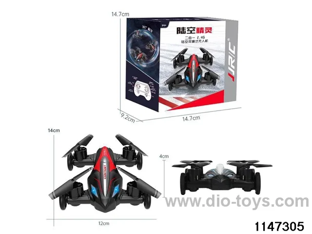Land and Air Quadcopter