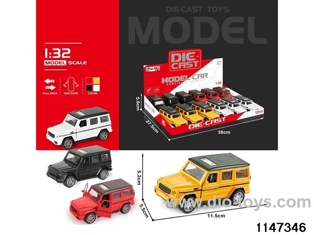 1:32 Pull Back Alloy Car