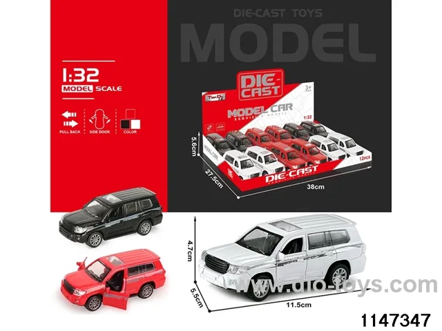 1:32 Pull Back Alloy Car