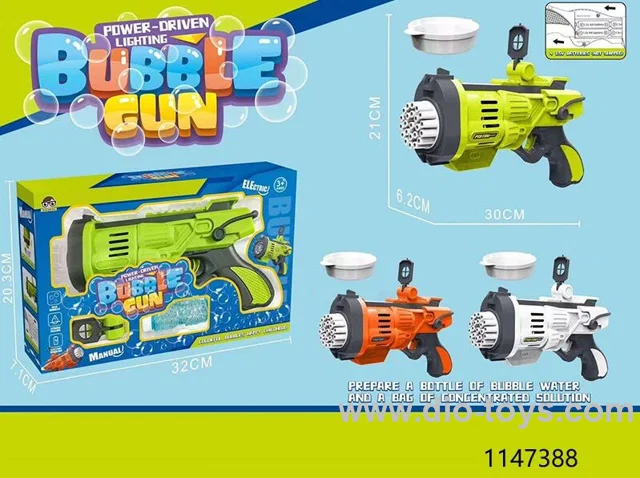 Bubble gun