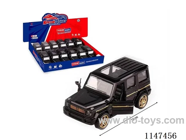 1:32 alloy car models pull back car (Mercedes-Benz big G) black gold