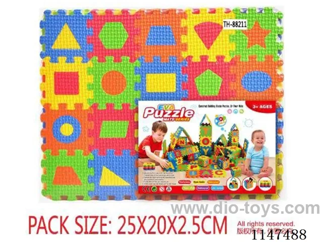 EVA Maths Geometry Puzzle 60pcs